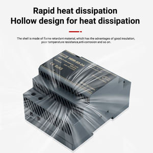 รางนำ HDR-15-24V สวิตชิ่งพาวเวอร์ซัพพลาย30W การติดตั้งรางเล็ก12V DC <span class=keywords><strong>DR</strong></span>-60-12 - Product Image 5