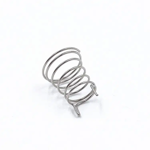 Ressort de montage personnalisé, bouton-poussoir à ressort soudable pour carte de circuit imprimé, connecteur d'écran tactile, ressort hélicoïdal en acier - Product Image 1