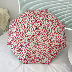 Paraguas Plegable Automático Compacto de Viaje, Resistente al Viento, con Protección Solar UV y Doble Uso contra la Lluvia, para Mujer - Product Image 2