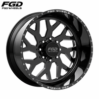 Jantes de camion forgées sur mesure FGD, à fond profond, polies, 20x10, 28 pouces, en alliage forgé pour Sierra Silverado 1500/2500/3500