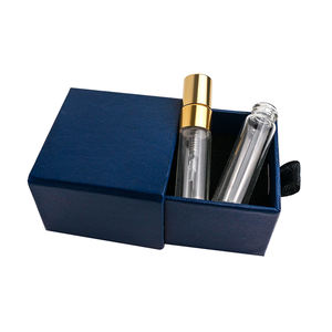 <span class=keywords><strong>Bouteille</strong></span> de parfum ronde courte de 5ml Tube de 3ml Bouteilles vides en verre <span class=keywords><strong>Victoria</strong></span> <span class=keywords><strong>Secret</strong></span> cannelé de 2ml en bois avec boîte - Product Image 4