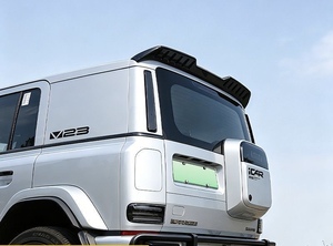 Aileron de toit arrière de remplacement en ABS poli, installation avec ruban adhésif 3M pour Chery ICAR V23 Sport 2024- Déflecteur d'air pour vitre arrière - Product Image 2