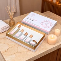 Kit de Soins Réparateurs pour Peaux Sensibles Abîmées par les Stéroïdes, Apaisant les Rougeurs, à base d'Oligopeptide-1 Fermenté, d'Oligopeptide-3 et de PDRN d'ADN de Saumon