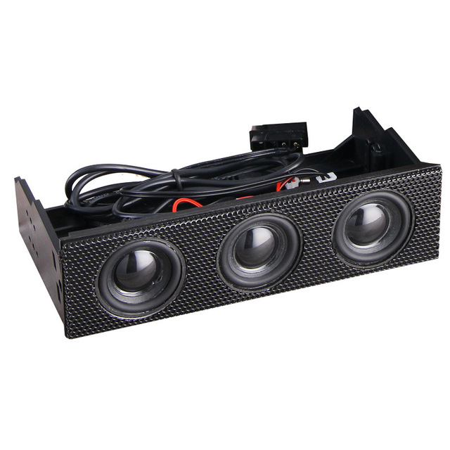Desktop Computer Optical Drive Speaker Case Mini Speaker Built-in Audio OEM Brand 90-Day Warranty