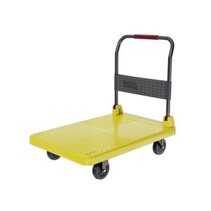 Chariot à roulettes portable avec roues en caoutchouc et poignée pliable pour le déménagement des marchandises ménagères, personnalisable OEM - Product Image 3