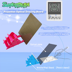 Proiezione Ottico Tavolo <span class=keywords><strong>Da</strong></span> Disegno riflessione a specchio di proiezione di tracciamento bordo piatto <span class=keywords><strong>per</strong></span> i bambini studenti <span class=keywords><strong>adulti</strong></span> schizzo disegnare - Product Image 5