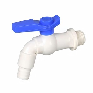 Robinet d'eau en plastique 1/2 pouce 3/4 pouce, robinet d'eau en plastique à grand débit pour réservoir d'eau, seau, sortie d'eau de jardin - Product Image 5