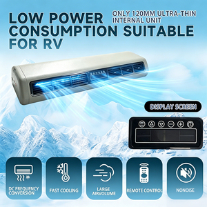 Nouveau <span class=keywords><strong>climatiseur</strong></span> <span class=keywords><strong>mobile</strong></span> 12V à haute performance pour stationnement, avec réfrigérant R-134A et ventilateur 12V, pour camions et camping-cars - Product Image 5