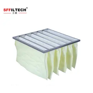 Bag Filter Price Wholesale Air Filter Hepa F5 Pocket Air Filter Washable Ahu Bag Filters