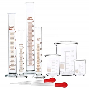Verrerie de laboratoire Cylindres gradués <span class=keywords><strong>en</strong></span> <span class=keywords><strong>verre</strong></span> borosilicate 100 <span class=keywords><strong>ml</strong></span> 250 <span class=keywords><strong>ml</strong></span> 500 <span class=keywords><strong>ml</strong></span> 1000 <span class=keywords><strong>ml</strong></span> Cylindre <span class=keywords><strong>gradué</strong></span> - Product Image 2