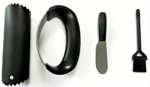 Ensemble d'outils à l'<span class=keywords><strong>ail</strong></span> 4 pièces : éplucheur en silicone + presse + grattoir + brosse de nettoyage, préparation facile, gadgets de cuisine compatibles lave-vaisselle - Product Image 6