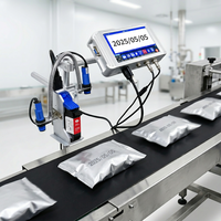 Haute vitesse continue en ligne Tij imprimante Portable Logo Machine d'impression bande transporteuse pour bouteille en verre Pcb petite entreprise