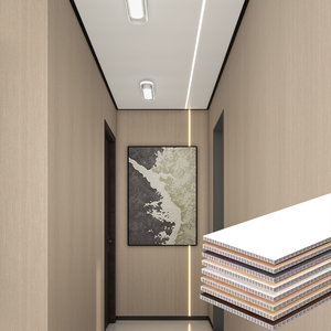 Panel de <span class=keywords><strong>Techo</strong></span> Integrado de Panal de Abeja de Aluminio para Toda la Casa, Cocina, Sala de Estar, Hotel - Product Image 3