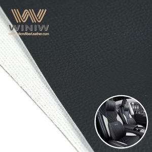 Cuero sintético Nappa 0,6mm elástico impermeable <span class=keywords><strong>tela</strong></span> de tapicería antimoho fácil de <span class=keywords><strong>limpiar</strong></span> acabado metálico para asientos de automóviles - Product Image 1