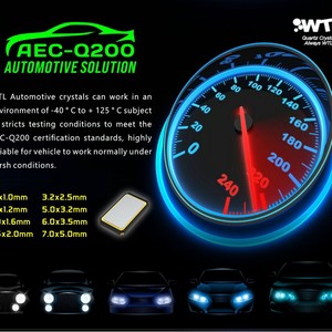 Cristal AEC-Q200 20 MHz 2.0 * 1.6 mm 4 Pinos Montagem em Superfície SMD Grau Automotivo Quartzo - Product Image 4