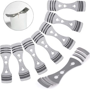 Outils de bricolage pour l'aromathérapie, porte-bougie à 3 mèches en métal, porte-mèche de 10 cm, pinces pour mèches de bougie - Product Image 2