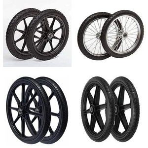 Roue et <span class=keywords><strong>pneu</strong></span> anti-crevaison de 20 pouces - Roues pour chariot à main, chariot de jardin et remorque de chariot à main - Product Image 4