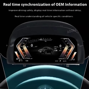 12.3 Inch Car LCD Digital Cluster for BMW X1 E84 2009-2015 <b>Stereo</b> Virtual Speedometers Dashboard Player LINUX <b>System</b> LHD RHD - Product Image 6