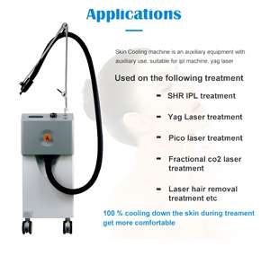 Système de refroidissement cutané à air froid CL15, équipement professionnel de salon de beauté pour traitement au laser fractionné CO2 et IPL - Product Image 4