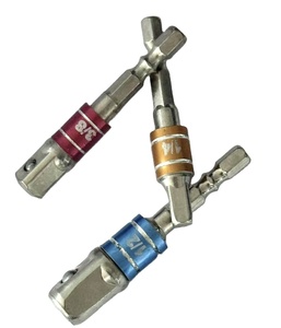 Chrome Kết Thúc 1/2 Inch Thép Tay Áo Adapter Với Lục Giác Xử Lý Khoan Bit Thiết Lập OEM Tùy Chỉnh Ổ Cắm Mở Rộng - Product Image 1