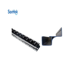 Riel de tubería silencioso y fuerte, Riel de rodillos de plástico de nailon para productos e industrias hoteleras - Product Image 5