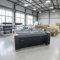 Máquina de Corte Oscilante para Prototipos de Productos de Fieltro y Espuma con Servomotor, Mesa de Corte Oscilante con Vacío
