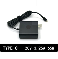 Adaptor AC Asli 65W USB Tipe C untuk HP Spectre X2 Elite Mixed 20V 3.25A USB-C PD Power Supply Laptop Tablet