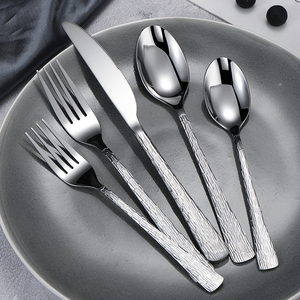 Offre Spéciale : Ensemble de Couverts Argentés Économiques pour Restaurant – Cuillères, Fourchettes et Couteaux en Acier Inoxydable Poli Miroir pour Mariages et Événements - Product Image 1