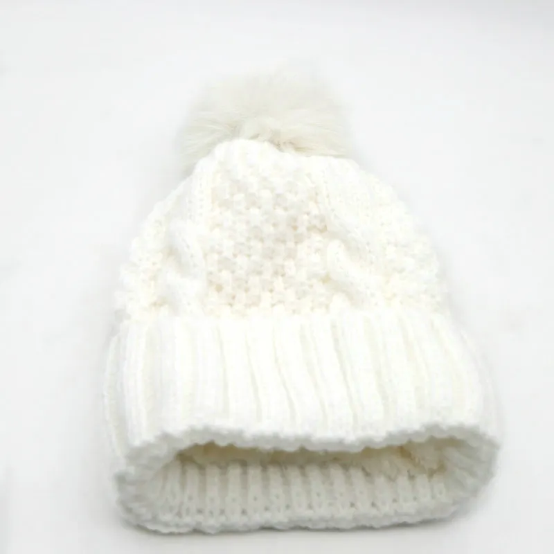 Cappello berretto invernale in lana da donna più fodera in pelliccia di velluto cappello caldo lavorato a maglia spesso sciarpa set cappello a prova di freddo per studenti