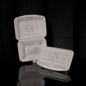 Caja de Espuma para Alimentos, Contenedores para Comida para Llevar de Restaurantes, Envases de Espuma para Comida Rápida, Envases Desechables para Comida, Lonchera - Product Image 2