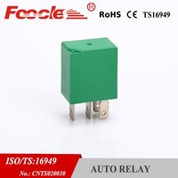 Relais de climatisation de ventilateur automatique DC12V 30A 4 broches, relais de phare, de klaxon, de voiture
