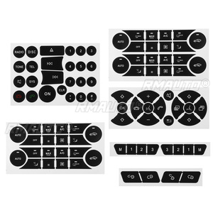 Set <b>Car</b> Button Repair Sticker Steering AC Window <b>Decals</b> Stickers New for Mercedes for Benz 2007-2014 Button Repair Sticker <b>Decal</b> - Product Image 2