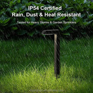 सफेद और गर्म सफेद आउटडोर उद्यान सौर नेतृत्व लॉन बोलार्ड लाइट ip65 वाटरप्रूफ सजावट पिछवाड़े सौर मार्ग रोशनी - Product Image 2