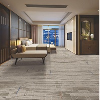Tapis de couloir en laine et nylon sur mesure, qualité commerciale, haute résistance, antidérapant, mélange de laine pour couloir d'hôtel