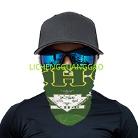 Cache-cou sans couture en tissu extensible imprimé pour le sport, masque facial, bandana d'extérieur, vente en gros pour les fédérations de sororités, personnalisation du logo