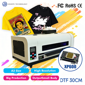 Nouvelle imprimante DTF A3 Xp600 30 cm, machine d'impression de t-shirts, état neuf, garantie 1 an - Product Image 1