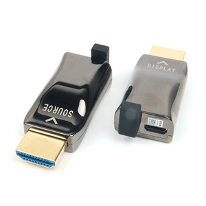 Mini Transceptor Óptico LC Dual-Core 4K para <span class=keywords><strong>HDMI</strong></span> 2.0, Extensor de Vídeo de Alta Definição, Conectores de Adaptador de Fibra Óptica - Product Image 2