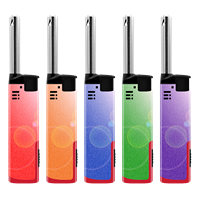 Briquet électronique transparent étanche FV76 pour cigarettes et cigares