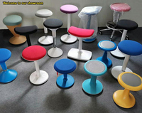 Tabouret d'équilibre ergonomique moderne et portable, anti-bactérien, à bascule dynamique pour la salle de classe, la maison, le bureau et la rééducation