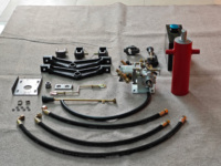 Nouveau produit Kit d'accessoires pour le chargement de tricycle de cargaison Ensembles de modification automatique de dumping d'huile hydraulique avec pièces de rechange de pompe à piston