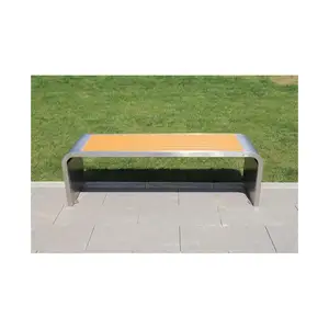 Hot Sale Durable Stainless Steel Outdoor Sitting Bench