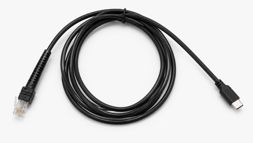 SOTESIN Barcode Scanner Cable Type-C to RJ50 Data Cable Compatible with ...