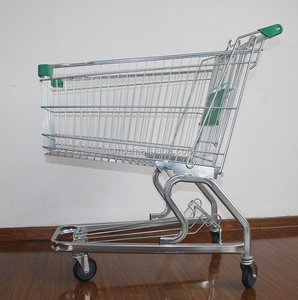 RH-SG100 100L 890*520*960mm धातु किराने सुपरमार्केट शॉपिंग कार्ट ट्राली - Product Image 3