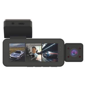 360 도 파노라마 자동차 DVR <span class=keywords><strong>3</strong></span> 인치 화면 <span class=keywords><strong>3</strong></span> 채널 FHD 1080P IPS 비디오 레코더 <span class=keywords><strong>3</strong></span> 분할 화면 디스플레이 대시 캠 야간 투시경 - Product Image 5