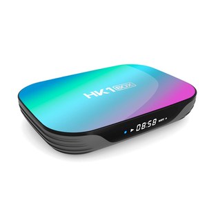 Logo Impression HK1 Boîte Android 9.0 TV Box Double WiFi 2.4GHz/5GHz BT Amlogic S905X3 Quad noyau <span class=keywords><strong>D</strong></span>/8K Full HD/H.265/USB3.0 4GB/64 GO - Product Image 4