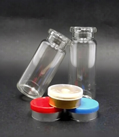 Flacon en verre de 30 ml pour adjuvant vaccinal avec bouchon en caoutchouc pour ionisation par désorption laser assistée par matrice