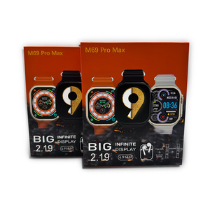 New M69 Pro Max Dual Bands Smartwatch 2-Trong-1 Tai Nghe Combo Bộ Trong Kho Sẵn Sàng Để Tàu - Product Image 5