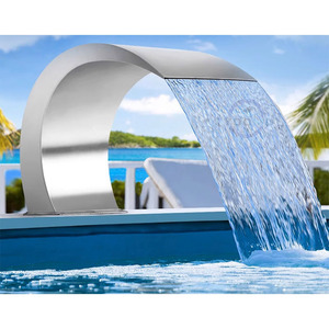 Fontaines de pulvérisation pour piscines <span class=keywords><strong>hors</strong></span> <span class=keywords><strong>sol</strong></span> et enterrées, produits de spa, buse de fontaine à jet d'eau, cascade de <span class=keywords><strong>piscine</strong></span>, fontaine en acier inoxydable - Product Image 1
