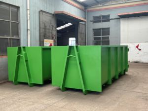 Contenedor de 15 M3 apilable con tapa abierta, contenedor de 15 yardas, pieza de camión, papelera de metal para chatarra - Product Image 4