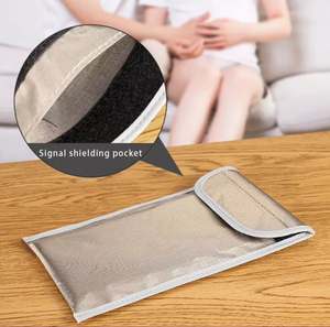 IDカード用携帯電話ポーチアンチシグナルブロックファラデーバッグシールドセキュリティアンチ放射線携帯電話信号ブロックバッグ - Product Image 4
